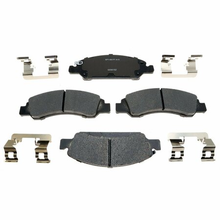 R/M BRAKES OE Replacement, Ceramic, Includes Mounting Hardware MGD1363CH